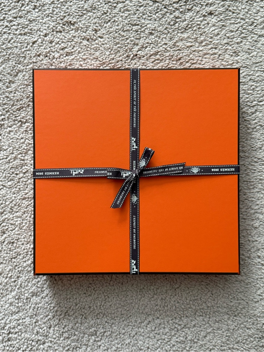 Hermes Orange Box - empty